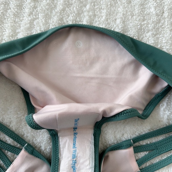 Shade & Shore Green Bikini Bottom - Picture 3 of 4